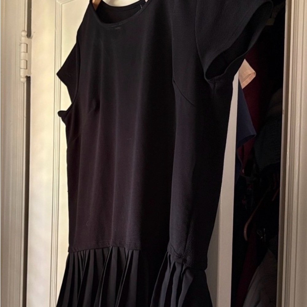 Oh So Chic Black Peplum Blouse